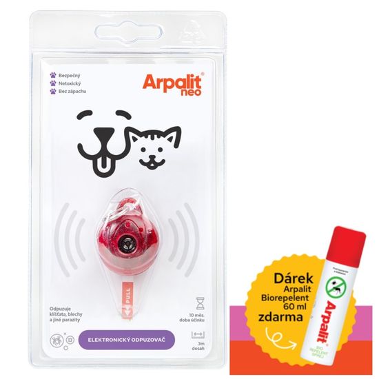 ARPALIT elektronický repelent pes, mačka + biorepelent ZADARMO