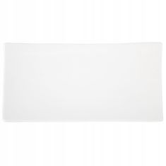Ambition Porcelánová obdĺžniková miska na šalát biela 21,5 x 10 cm