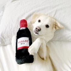 ZippyPaws Dog Hračka flaša Červené víno 27,5x7,5x7,5 cm