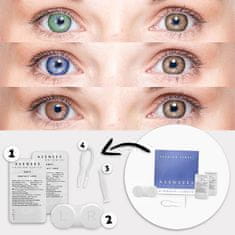 Sofistar Farebné kontaktné šošovky, modrá