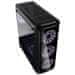 Zalman case I3 Edge, Skriňa, Middle tower, bez zdroja, ATX, 1x USB 3.0, 2x USB 2.0, priehľadná bočnica, čierna