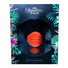Island Signature Rum Anacaona Gran Reserva, darčekový box so 4 pohármi 0,7 l