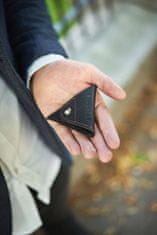 Brødrene pánska kožená peňaženka pre mince Cellina čierna univerzálna