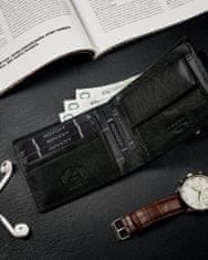 Pierre Cardin Šikovná, skladacia pánska peňaženka z prírodnej kože, RFID