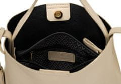 Lulu Castagnette Minimalistická taška do košíka z hladkej eko kože