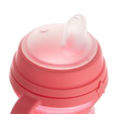 Canpol babies Hrnček so silikónovým náustkom FirstCup 150 ml ružový