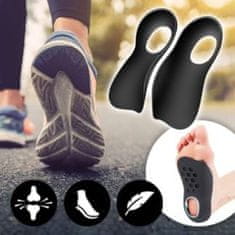 SOLFIT® Vložky na ploché nohy SOLEBRACE (2 kusy) S/M