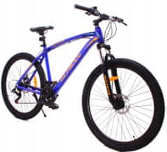 Olpran Horský bicykel Electron MTB 27,5" ALU modrá/oranžová