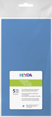 HEYDA Hodvábny papier 50 x 70 cm - svetlo modrý 5 ks