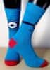  Veselé ponožky Oko vel. 36-40 modré