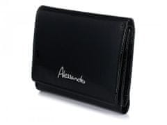 Alessandro Paoli Alessandro Paoli G15 Dámska kožená peňaženka čierna