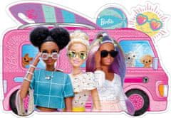 Clementoni Obrysové puzzle Barbie 104 dielikov