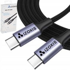 Izoksis Izoxis 18927 Kábel USB Typ-C PD, 2m čierny