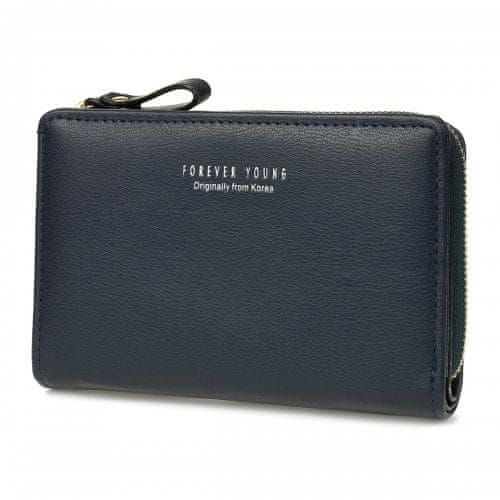 Galla  E29 Dámska kožená peňaženka tmavo modrá