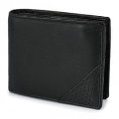 Beltimore  R68 Kožená pánska peňaženka čierna