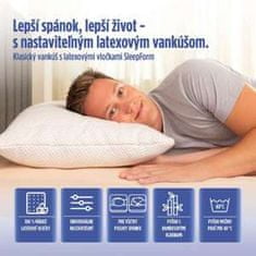 Vitapur Vankúš SleepForm classic s latexovými vločkami - 50x70 cm