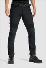 PANDO MOTO nohavice jeans KARLDO KEV 01 Extra short čierne 30