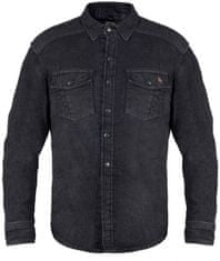 BROGER košeľa ALASKA Jeans washed čierne XL
