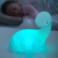 InnovaGoods Viacfarebná LED lampa v tvare dinosaura Lightosaurus 