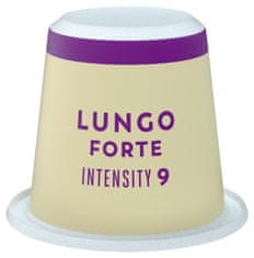 Biologicky kompostovateľné kávové kapsule Lungo Forte 10 ks