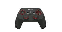 Gamepad Khort pre PC/PS3/Android, 2x analóg, X-input, vibračný, bezdrôtový, USB
