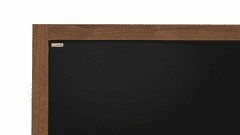 Allboards tabule černá křídová v dřevěném rámu 200x100cm voděodolná,TB2010WR