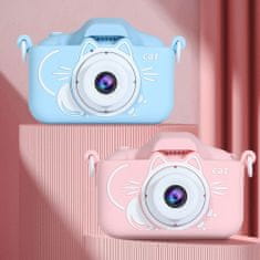 MG C9 Cat detský fotoaparát, modrý