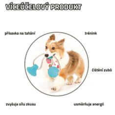 Zaparkorun.cz Hračka pre psa na čistenie zubov