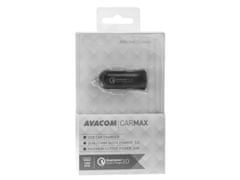 Avacom CarMAX nabíjačka do auta s Qualcomm Quick Charge 3.0, čierna