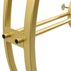 Petromila vidaXL Nástenné hodiny zlaté 52 cm železo