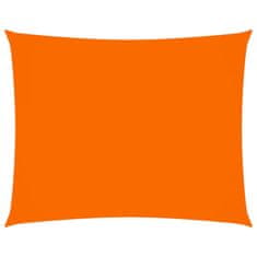 Vidaxl Tieniaca plachta oxfordská látka obdĺžniková 3,5x4,5 m oranžová