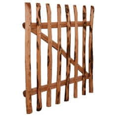 Petromila vidaXL Jednokrídlová brána, impregnované drevo, 100x100 cm