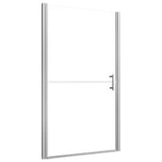 Vidaxl Sprchové dvere nepriehľadné tvrdené sklo 91x195 cm