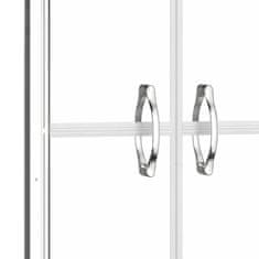 Vidaxl Sprchové dvere, priehľadné, ESG 71x190 cm