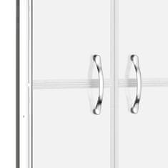 Vidaxl Sprchové dvere, polomatné, ESG 71x190 cm
