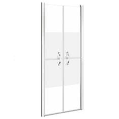 Vidaxl Sprchové dvere, polomatné, ESG 71x190 cm