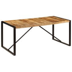 Vidaxl Jedálenský stôl, surový mangový masív 180 cm