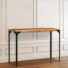 Vidaxl Príručný stolík z recyklovaného dreva 120x35x76 cm