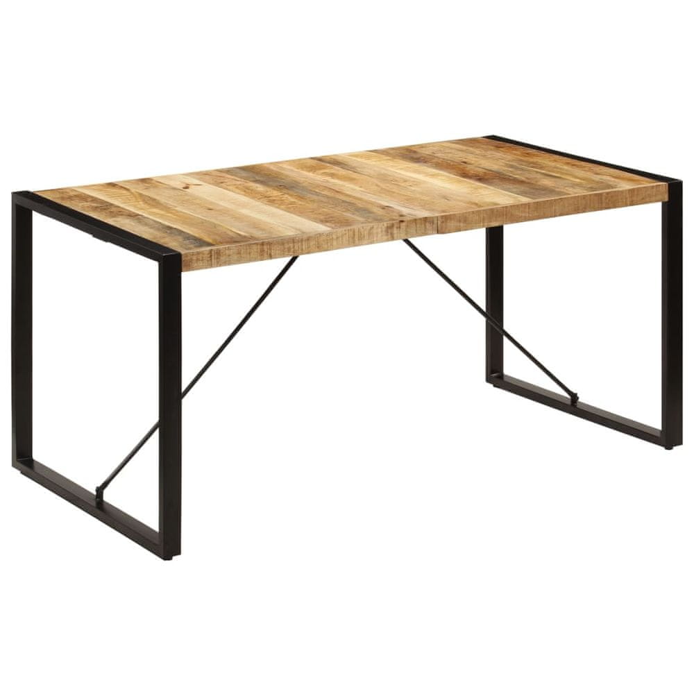 Petromila vidaXL Jedálenský stôl z mangovníkového dreva 160x80x75 cm