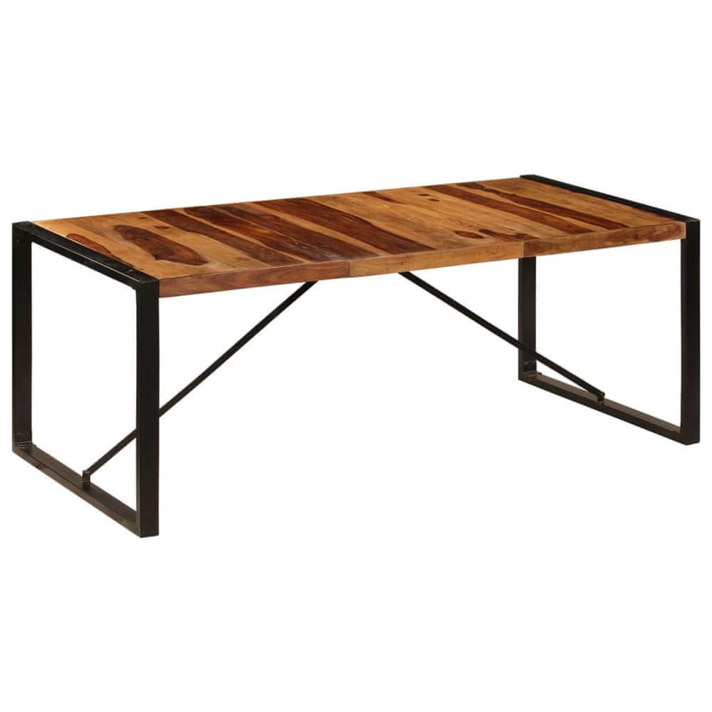 Petromila vidaXL Jedálenský stôl 200x100x75 cm, drevený masív sheesham