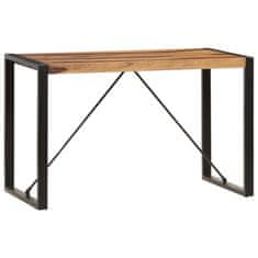 Vidaxl Jedálenský stôl zo sheeshamového dreva 120x60x76 cm