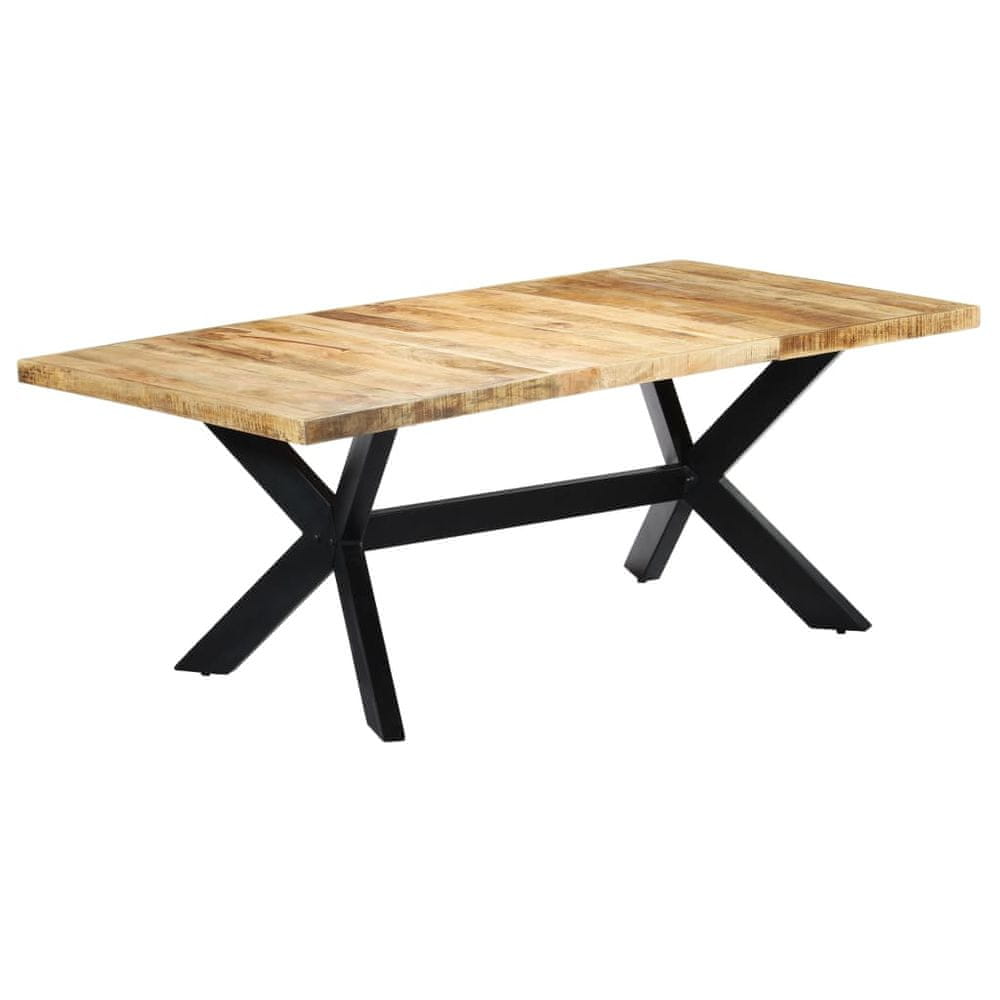 Petromila vidaXL Jedálenský stôl 200x100x75 cm masívne mangovníkové drevo