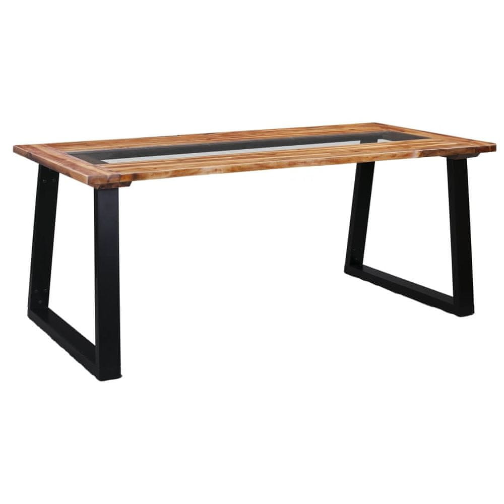 Petromila vidaXL Jedálenský stôl 180x90x75 cm akáciový masív