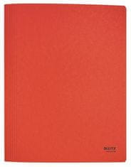 LEITZ Dosky s rýchloviazačom "Recycle", červená, A4, kartón, 39040025