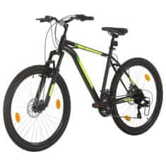Vidaxl Horský bicykel 21 rýchlostí 27,5" koleso 50 cm rám čierny