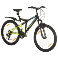 Vidaxl Horský bicykel 21 rýchlostí 26" koleso 49 cm rám čierny