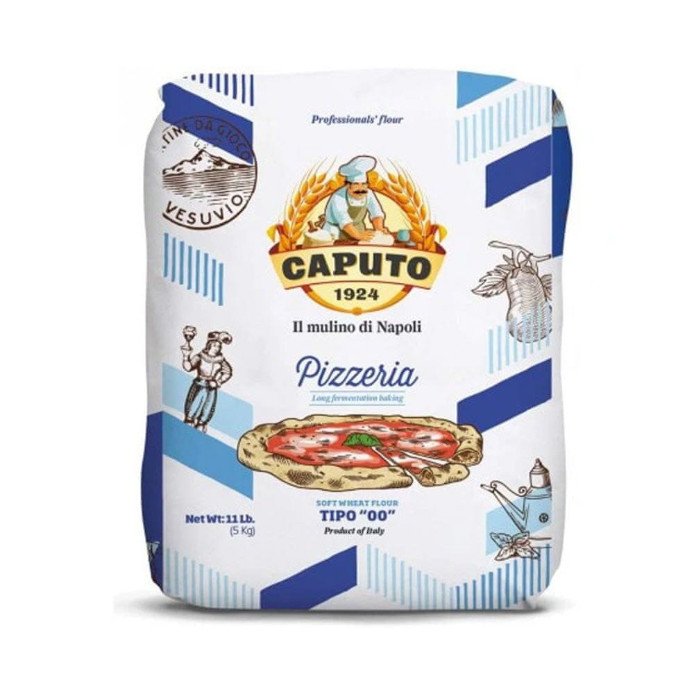 Caputo Talianska pšeničná múka "00" [ideálna na tradičné cesto na pizzu] "Farina di Grano Tenero Tipo 00 | Pizzeria Tradizionale" 5kg 