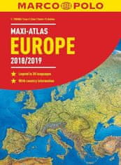 Atlas Europe 2018/19 maxi 1:750 000