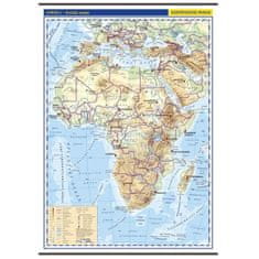 Afrika - všeobecne zemepisná mapa 1:10 mil.