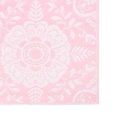 Petromila vidaXL Vonkajší koberec ružový 190x290 cm PP